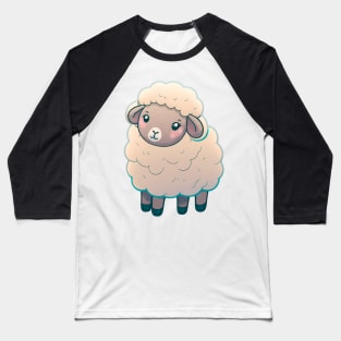 A sheep so cute that you could fall in love with it Baseball T-Shirt